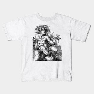 Bacchus - God of Wine and Ecstasy Kids T-Shirt